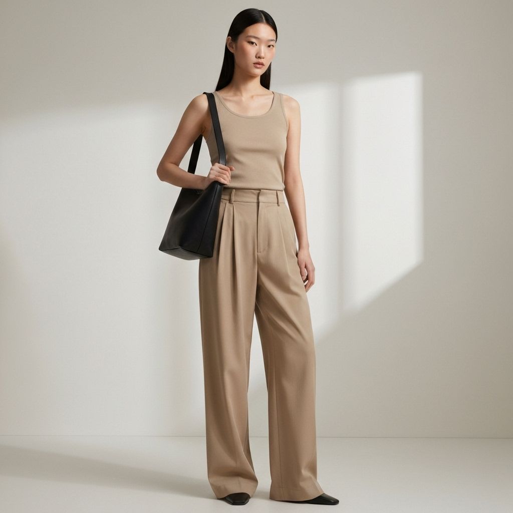 Wide Leg Trousers